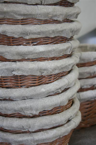 stack of baskets